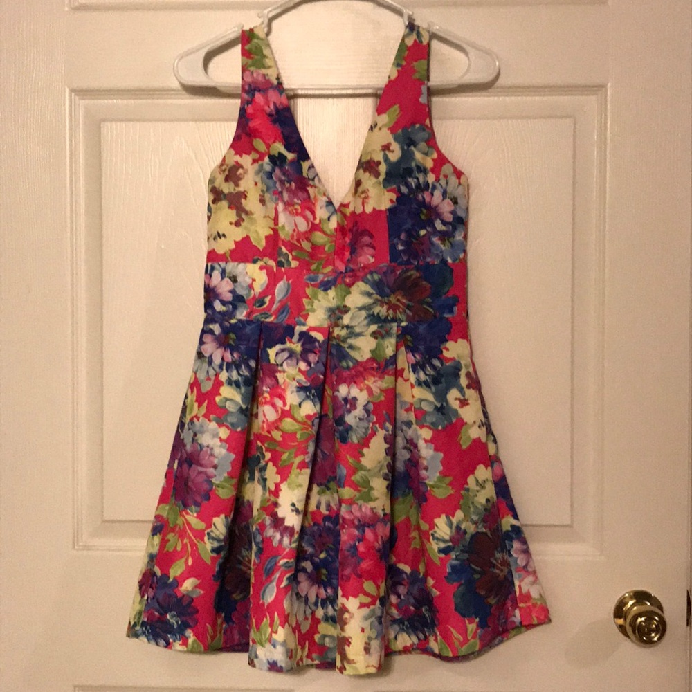 Dottie Couture Floral Dress - only worn once!!